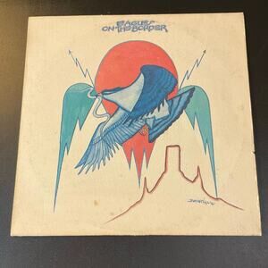 Eagles On The Border 1974 Asylum Vinyl LP Record Classic Rock 7E-1004